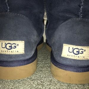 Tall Navy blue Uggs size 7